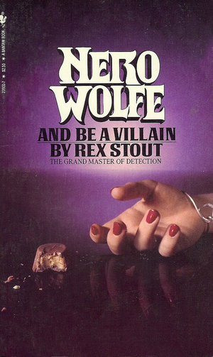 Cover of And Be A Villain by Rex Stout