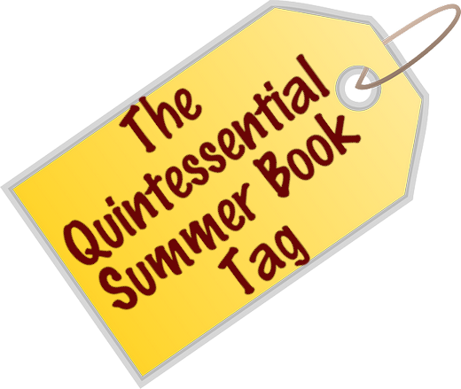 A generic-looking tag reading 'The Quintessential Summer Book Tag'