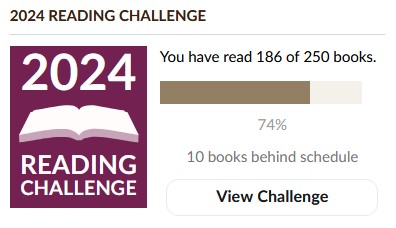 Goodreads Challenge 3rd Quarter