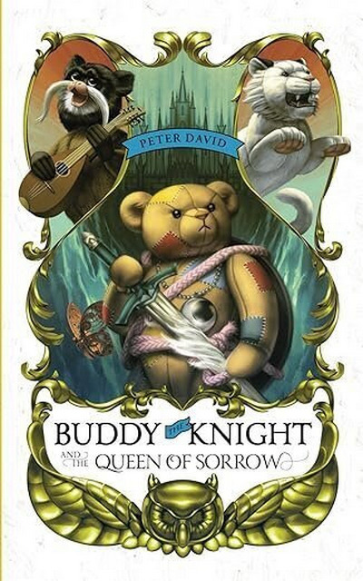 Fallen Knight by Buddy the Knight and The Queen of Sorrow by Peter David Cover